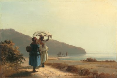 Unterhaltung, St. Thomas von Camille Jacob Pissarro
