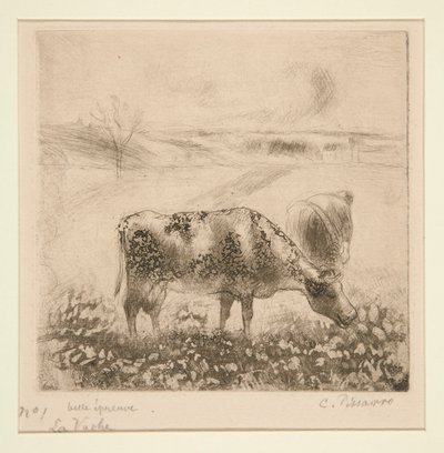 Die Kuh von Camille Pissarro