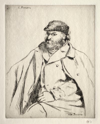 Paul Cézanne von Camille Pissarro