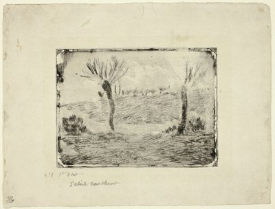 Sonnenuntergang von Camille Pissarro