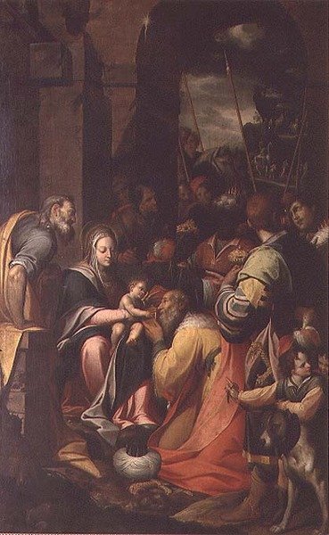 Anbetung der Heiligen Drei Könige von Camillo Procaccini