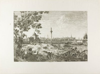 Imaginäre Ansicht von Padua, aus Vedute von Canaletto