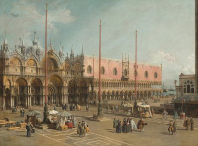 Der Markusplatz, Venedig von Canaletto