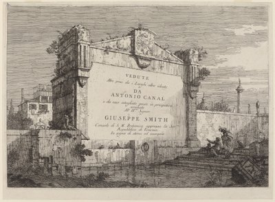 Titelblatt, ca. 1735-1746 von Canaletto
