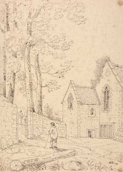 Crewkerne Abbey, 24. Mai 1833 von Capt. Thomas Hastings