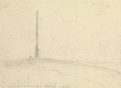 Lord Yarboroughs Obelisk von Capt. Thomas Hastings