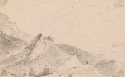 In der Nähe von Blackgang Chine, Isle of Wight von Capt. Thomas Hastings
