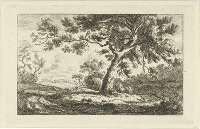 Rastender Hirte von Carel Lodewijk Hansen
