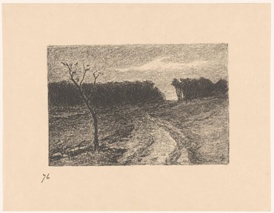Waldrand von Carel Nicolaas Storm van 