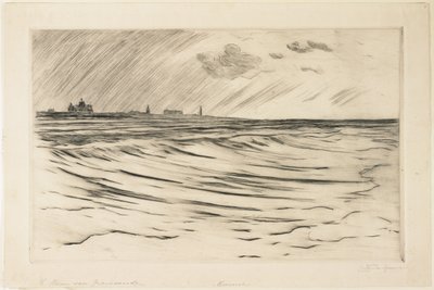 Marine-Brandung von Carel Nicolaas Storm van 