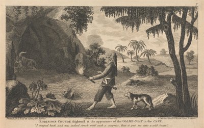 Zwölf Illustrationen von Robinson Crusoe von Carington Bowles