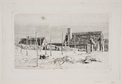 Partie in Hornbæk. Sonntagvormittag von Carl Bloch