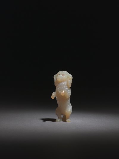 Bettelnder Pudel, späte 1800er-frühe 1900er von Carl Fabergé