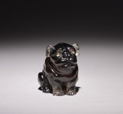 Bulldogge, späte 1800er-frühe 1900er von Carl Fabergé