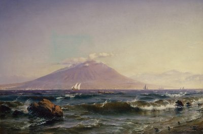 Die Bucht von Neapel von Carl Frederik Sorensen