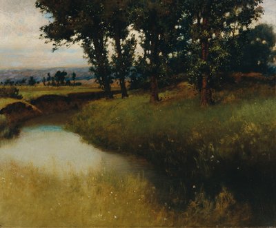 Abendlandschaft von Carl Freiherr von Pidoll zu Quintenbach