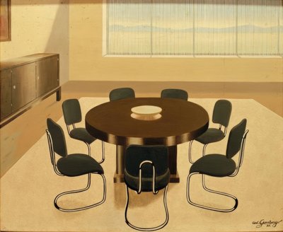 Interieur von Carl Grossberg