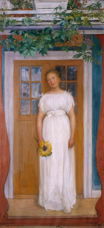 Alter von siebzehn von Carl Larsson