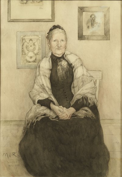 Mutter, ca. 1893 von Carl Larsson