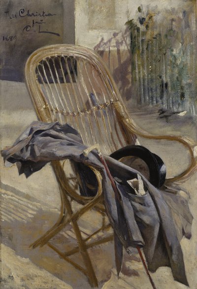 Studie für moderne Kunst, 1888 von Carl Larsson