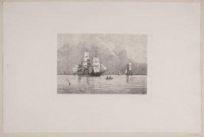 Von der Reede Kopenhagens von Carl Locher