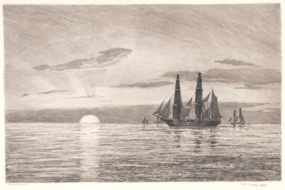 Sonnenuntergang von Carl Locher