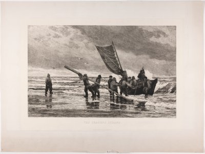 Am Strand von Skagen von Carl Locher