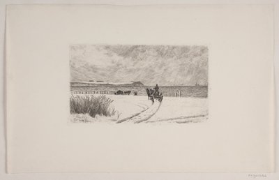 Wintertag bei Hornbæk von Carl Locher