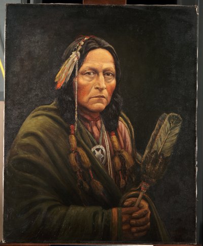 Osage Mann, Bro-Ga-Hee-Ge von Carl Moon