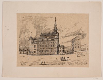Schloss Kopenhagen von Carl Peter Theodor Rothweiler