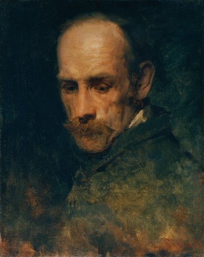 Kopfstudie von Carl Probst