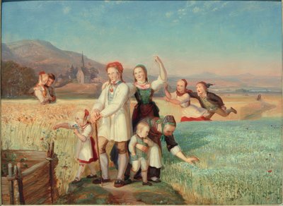 Spaziergang durchs Ährenfeld von Carl Rabenau