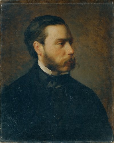 Der Kunsthändler Georg Plach von Carl Rahl