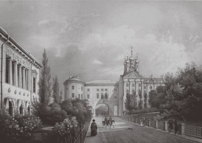 Das kaiserliche Lyzeum in Zarskoje Selo, 1850er Jahre von Carl Schulz