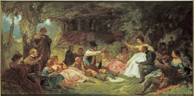 Das Picknick von Carl Spitzweg