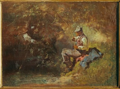 Der Angler von Carl Spitzweg