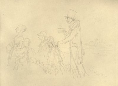 Der jüdische Magister, Mitte-Ende 19. Jahrhundert, ca. 1924 von Carl Spitzweg