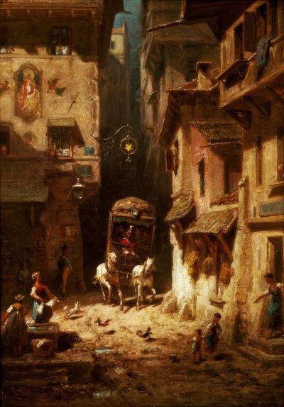 Die Post von Carl Spitzweg