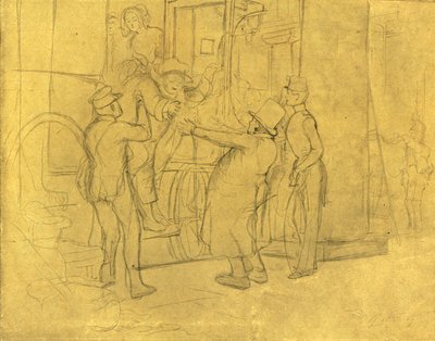 Willkommen, Mitte-Ende des 19. Jahrhunderts, ca. 1924 von Carl Spitzweg