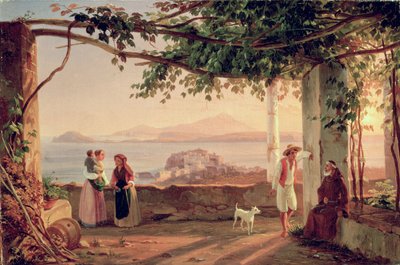 Pozzuoli, ca. 1831 von Carl Wilhelm Goetzloff