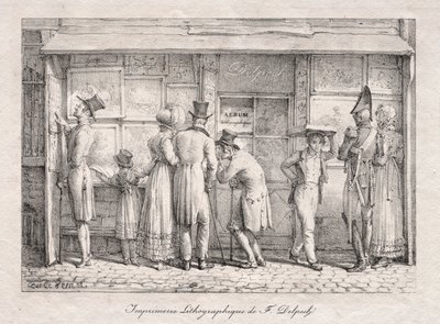 Delpech Lithographische Druckerei von Carle Vernet