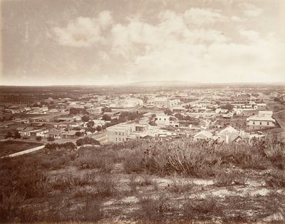 Los Angeles, 1876, gedruckt ca. 1876 von Carleton Emmons Watkins