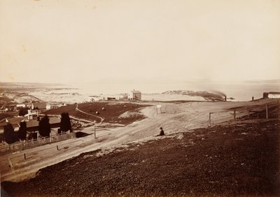 Golden Gate von Russian Hill von Carleton Watkins
