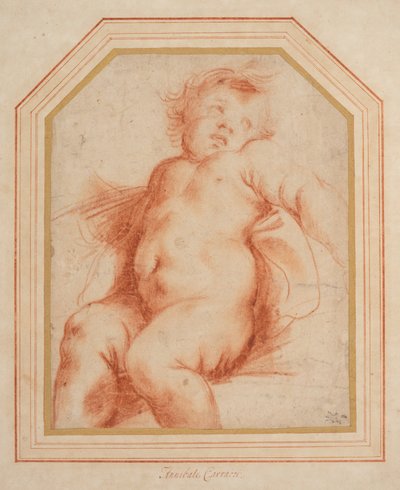 Nacktes Kleinkind von Carlo (attr. to) Cignani