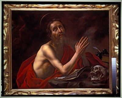 St. Hieronymus im Gebet von Carlo Dolci