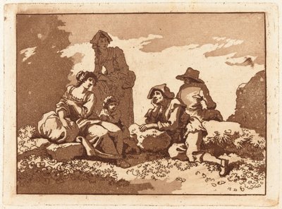Ruhende Familie von Carlo Labruzzi