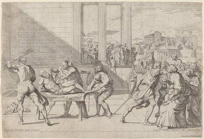 Martyrium des Heiligen Andreas von Carlo Maratta after Domenichino