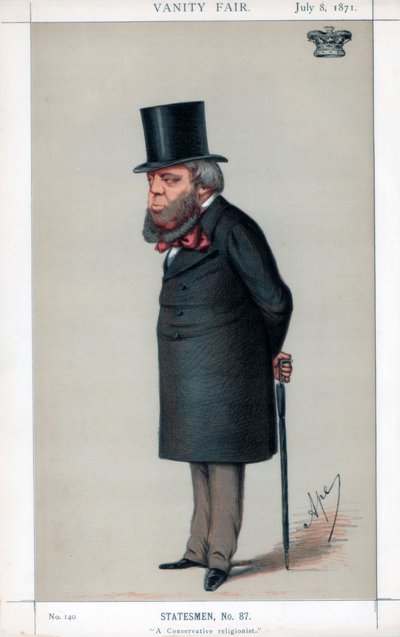 Ein konservativer Religionist von Carlo Pellegrini