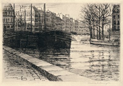 Die Pont St Michel von Caroline Helena Armington