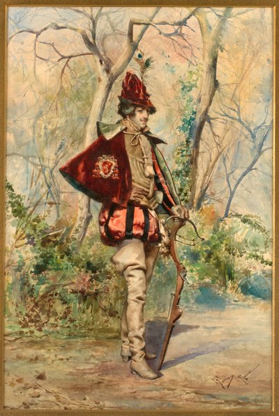 Bogenschütze von Casimiro Tomba